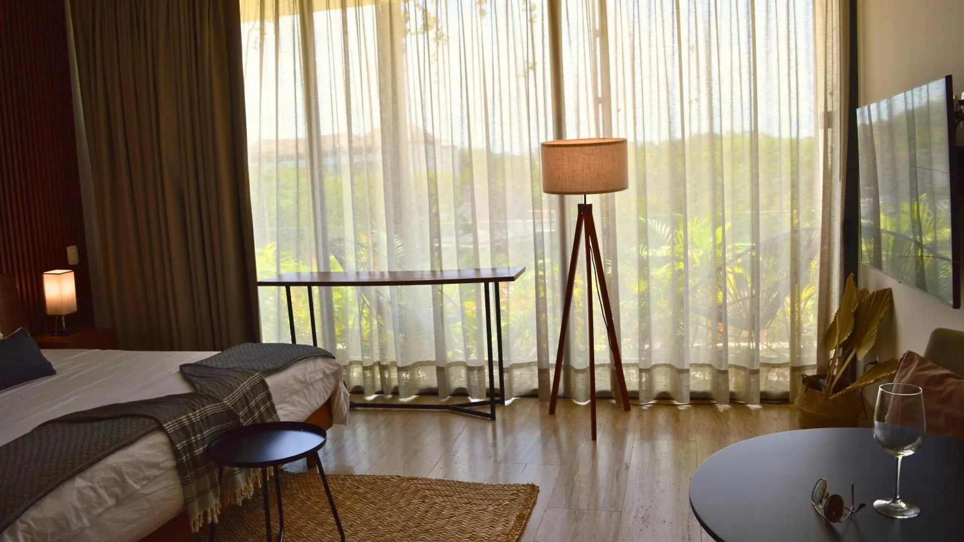 Daire Ixmali, Jungle Studio Avec Vue Proche De La Plage Tulum