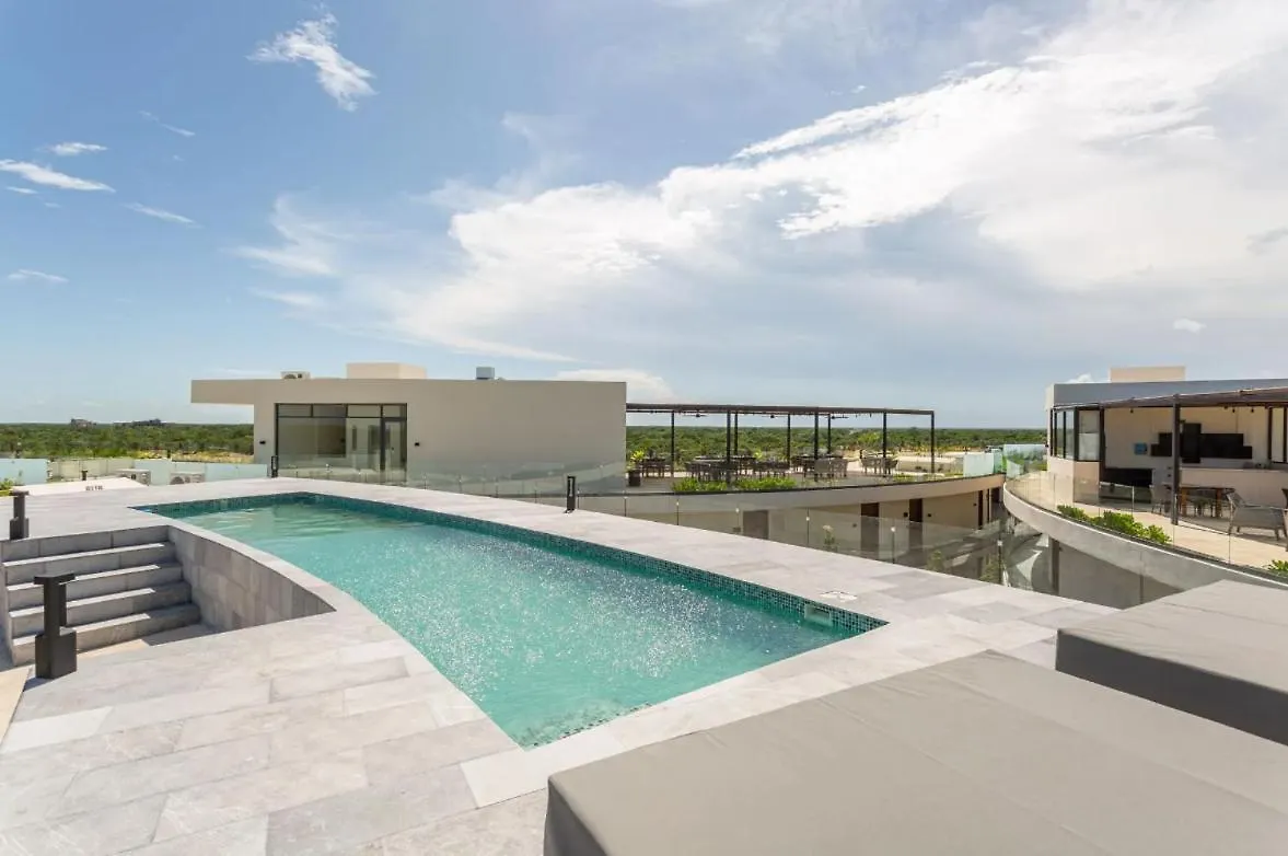 Daire Ixmali, Jungle Studio Avec Vue Proche De La Plage Tulum Meksika